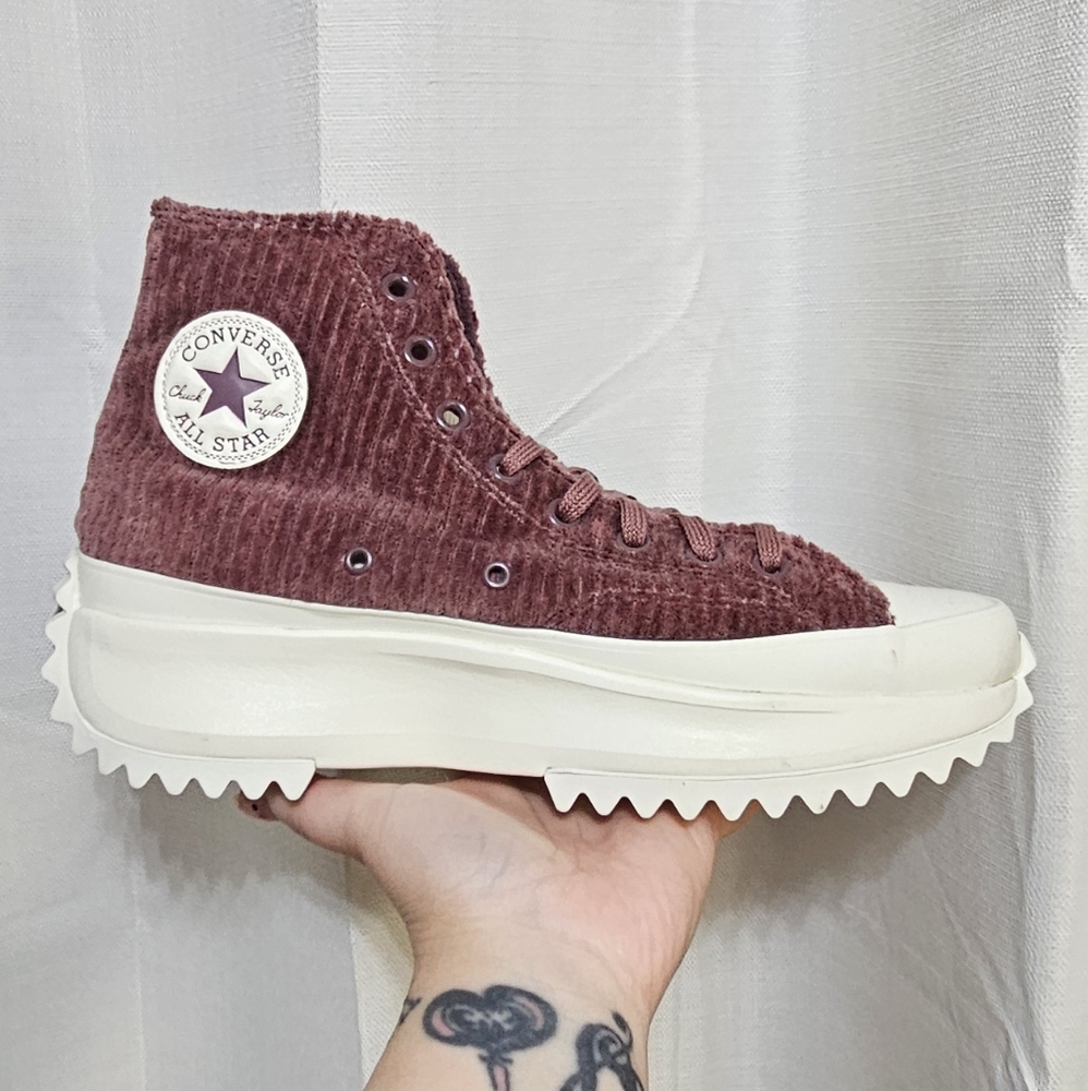 Corduroy Converse Run Star Hike Cozy Utility Sneakers